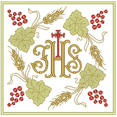 Matriz de matriz Matriz De Bordado Conjunto De Alfaias Uvas Jhs 97